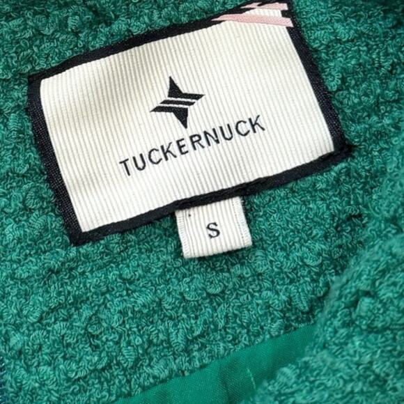 Tuckernuck Emerald Green Tweed Jackie Dress - Picture 6 of 9